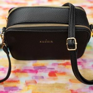 Kedzie Crossbody with Metallic Guitar Strap